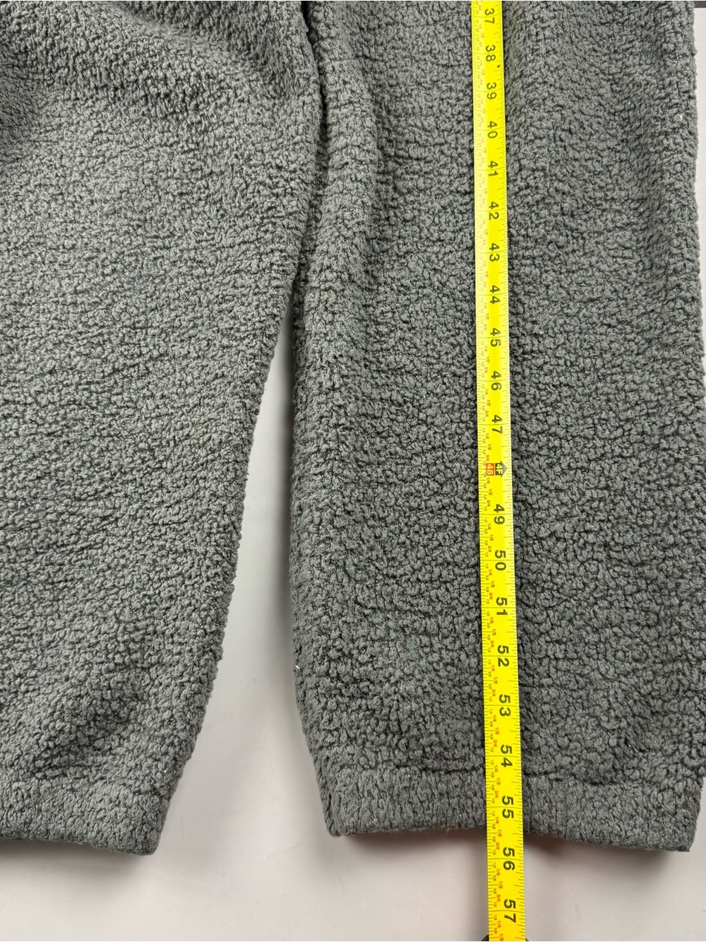 SKIMS Cozy Knit Hooded Lounge Jumpsuit Women Smoke Gray L/XL Cozycore - Picture 7 of 9